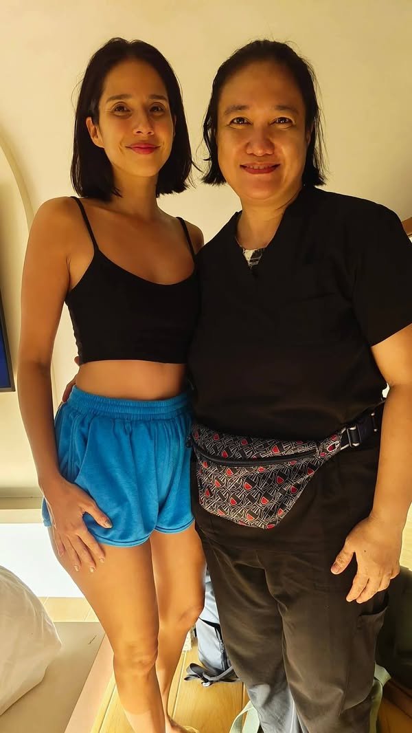 Maxene Magalona with Stay Well Massage in Angeles City